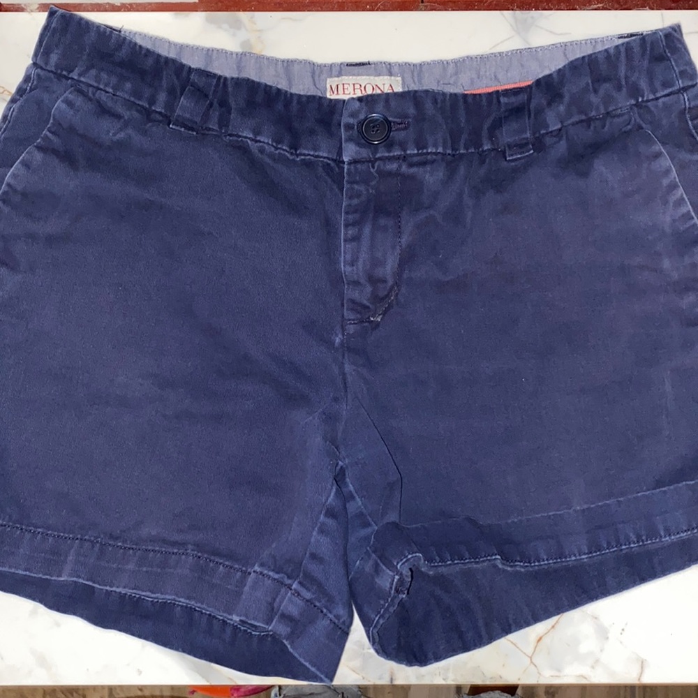 Navy blue shorts